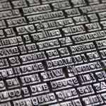 lead typeface