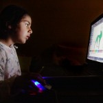 Laptop_child child using a laptop